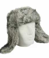 Grijze russische bontmuts polar